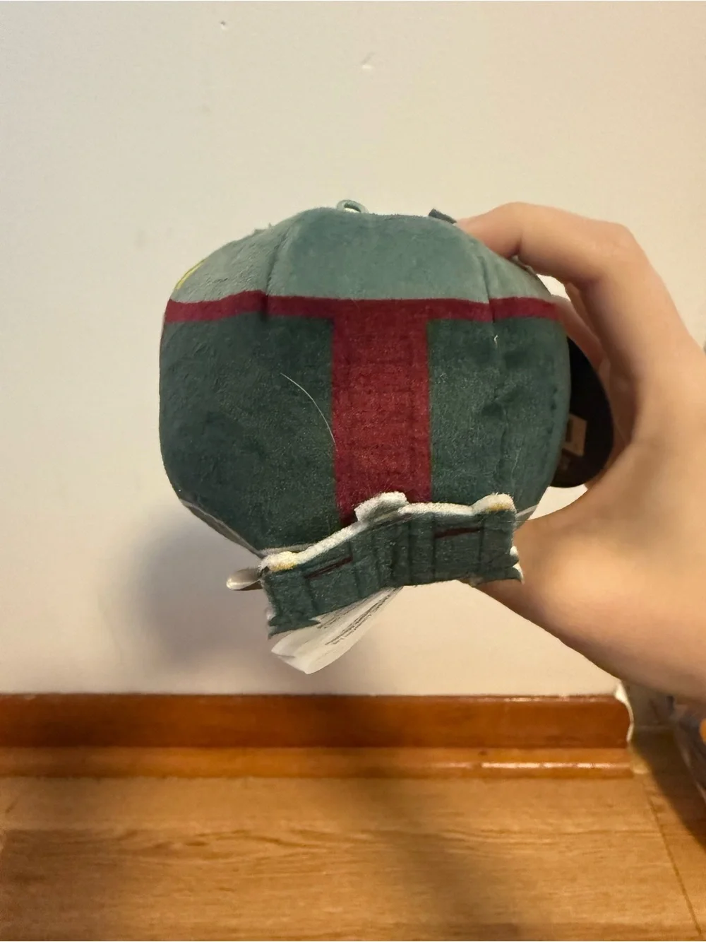 New Hallmark Disney Star Wars Boba Fett Fluffballs Plush Ornament *NWT*